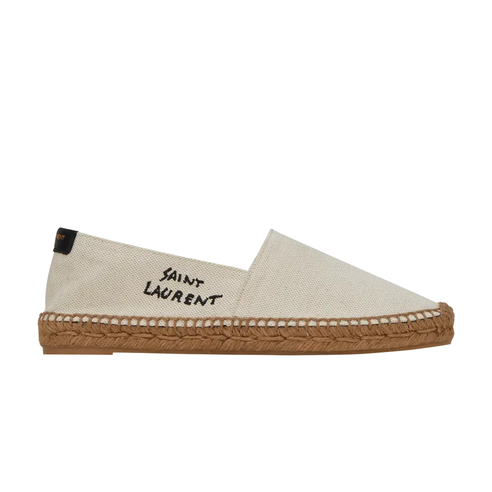 Ботинки Saint Laurent Wmns Embroidered Espadrille, коричневый