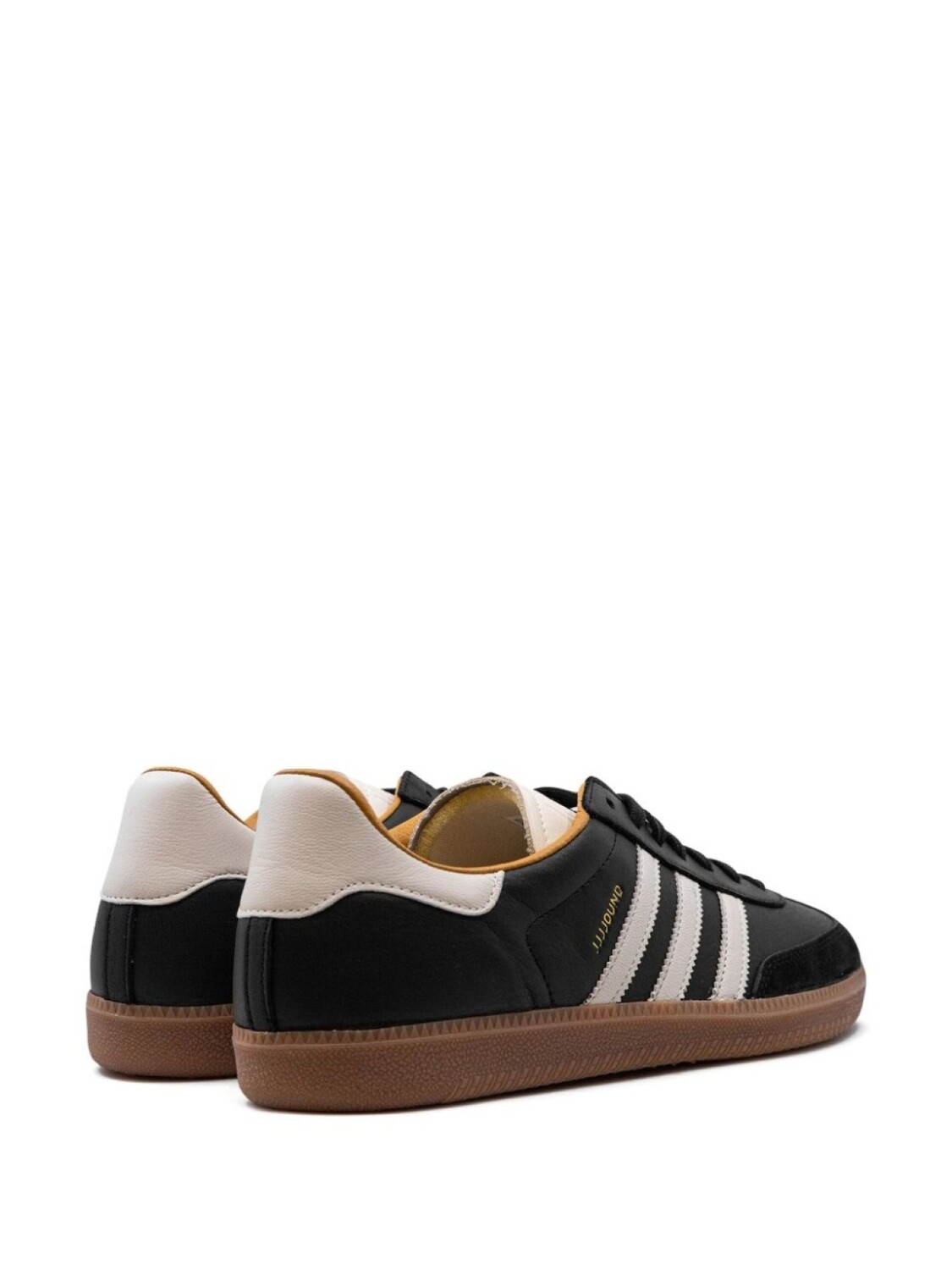 adidas кроссовки Samba OG Core Black/Off White-Gum из коллаборации с JJJJound, черный — фото 3