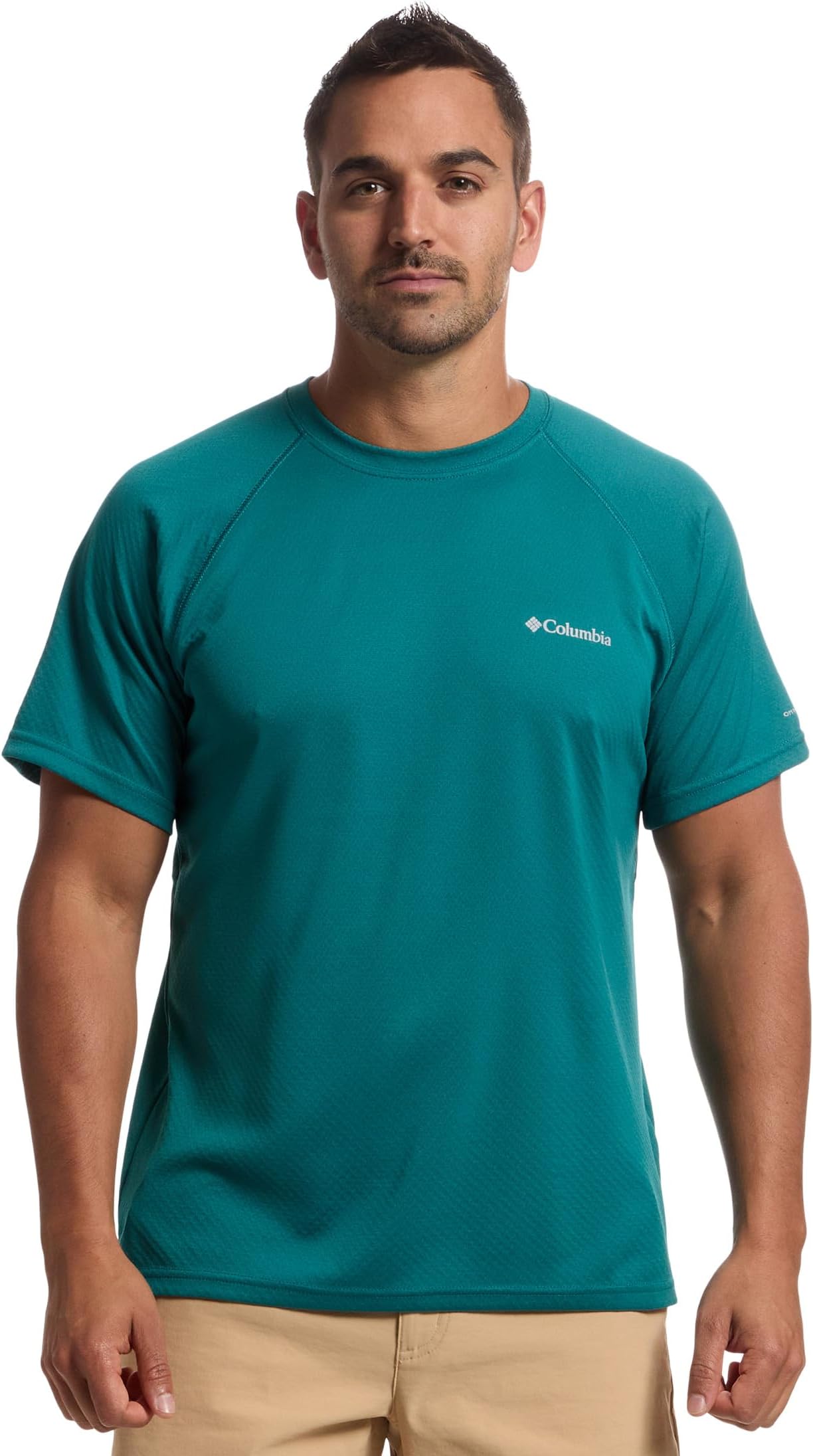

Футболка Columbia Alpine Chill Pro Short Sleeve Crew, цвет River Blue