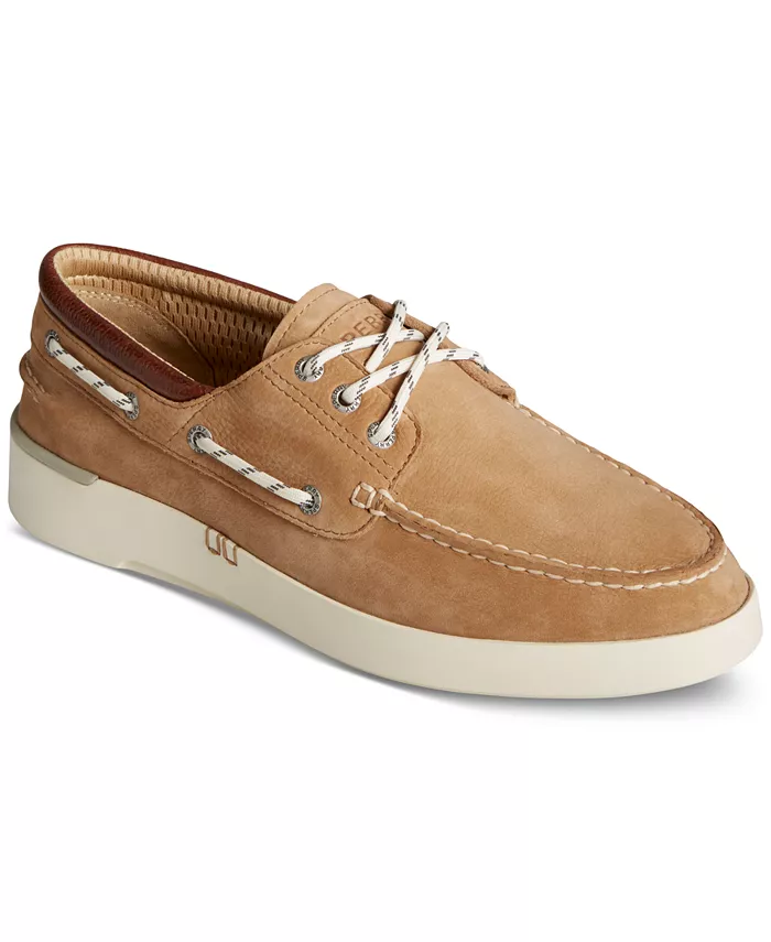 

Мужские классические лодочные туфли Authentic Original 3-Eye Cup Sperry, коричневый/бежевый