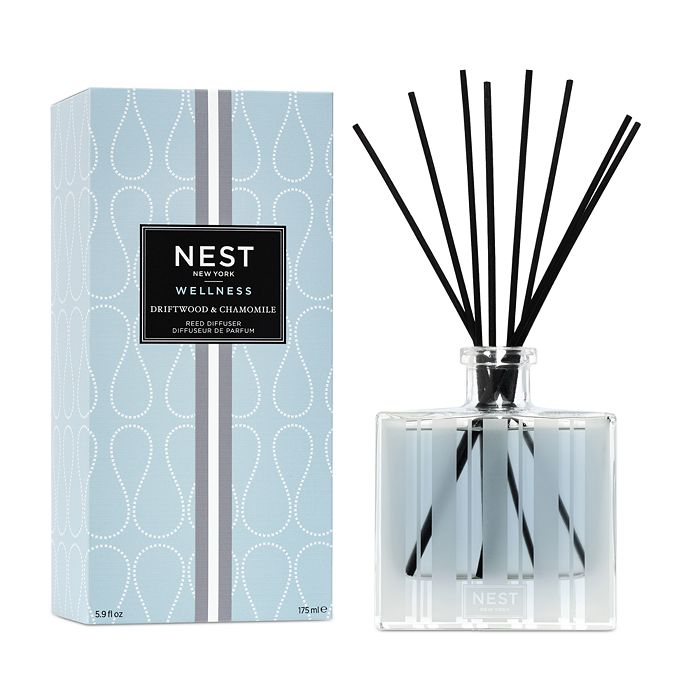 

Диффузор NEST Fragrances Driftwood & Chamomile Reed, 5,9 унций NEST New York, синий