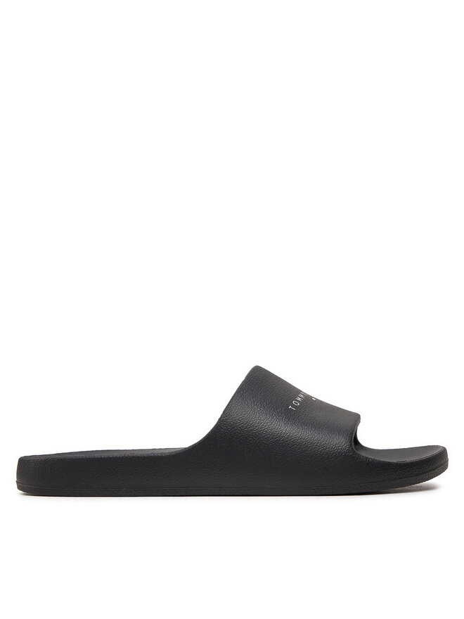 Мюли Tjw Printed Pu Pool Slide EN0EN02693 Tommy Jeans, черный