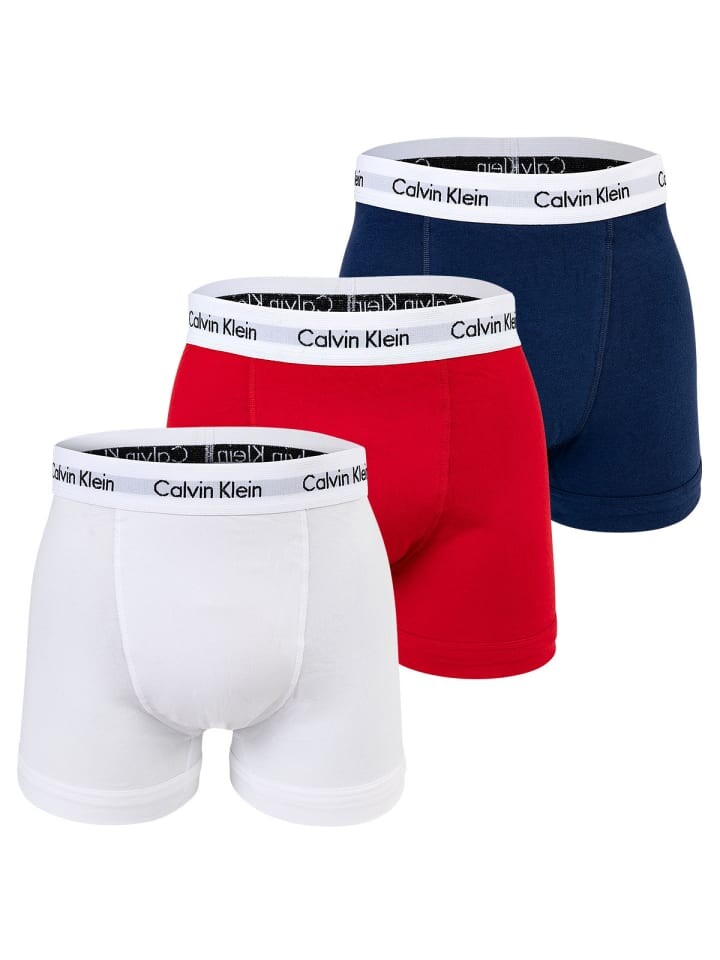 

Боксеры Calvin Klein short 3er Pack, цвет blau/weiß/rot