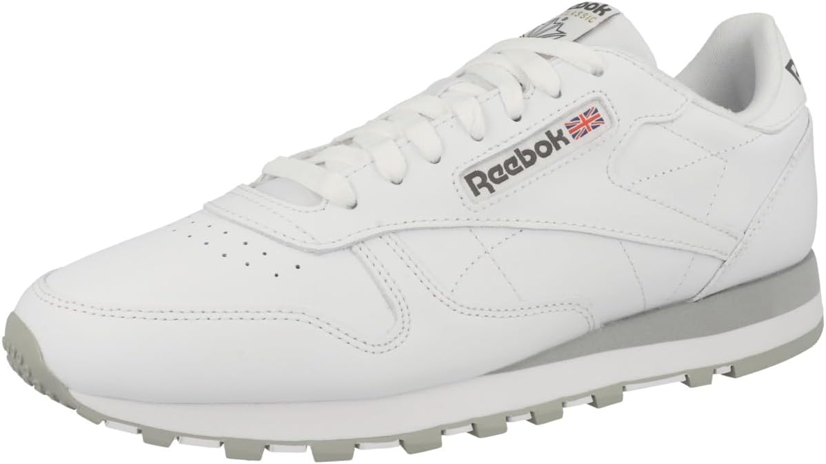 Кроссовки Reebok Classic Leather для мужчин LUX54, Ftwwht/Pugry3/Purgry — фото 4
