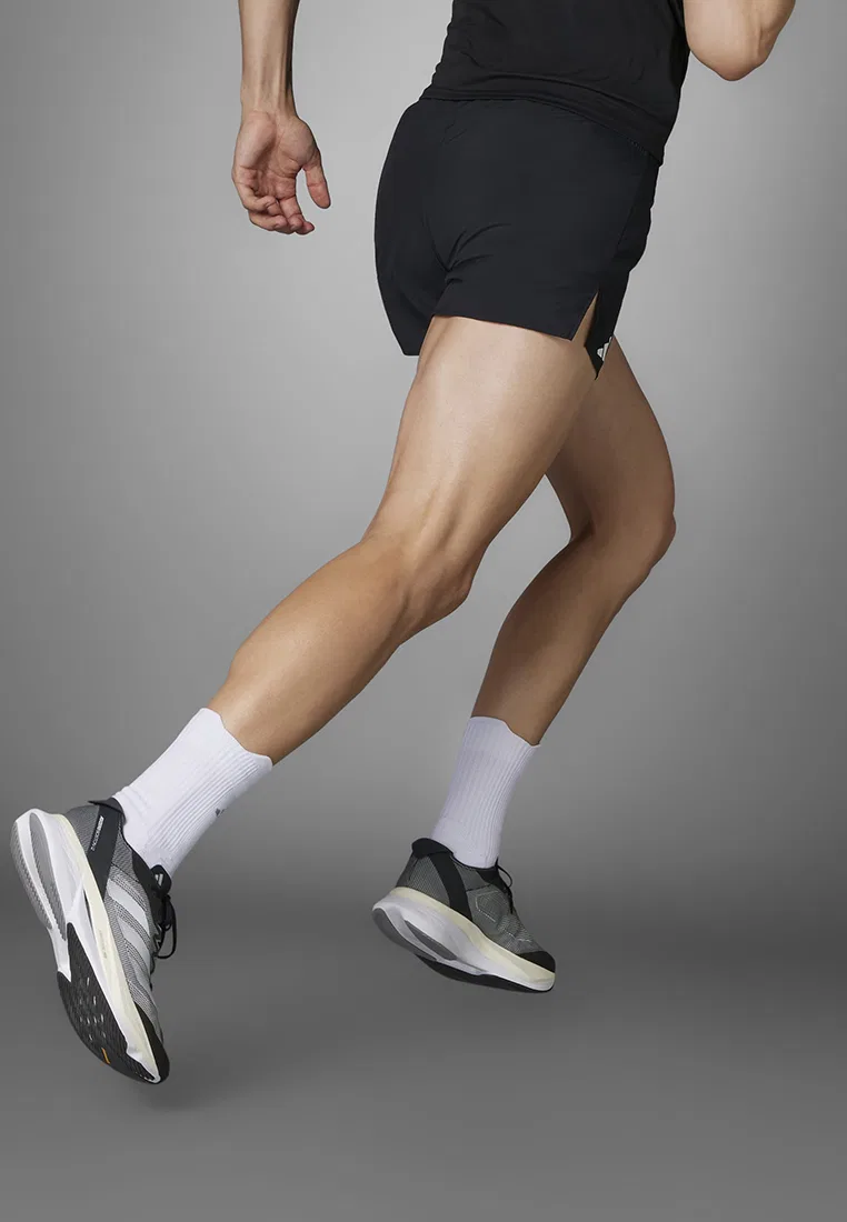 Шорты беговые, модель Adizero Essentials, Adidas, черный — фото 4