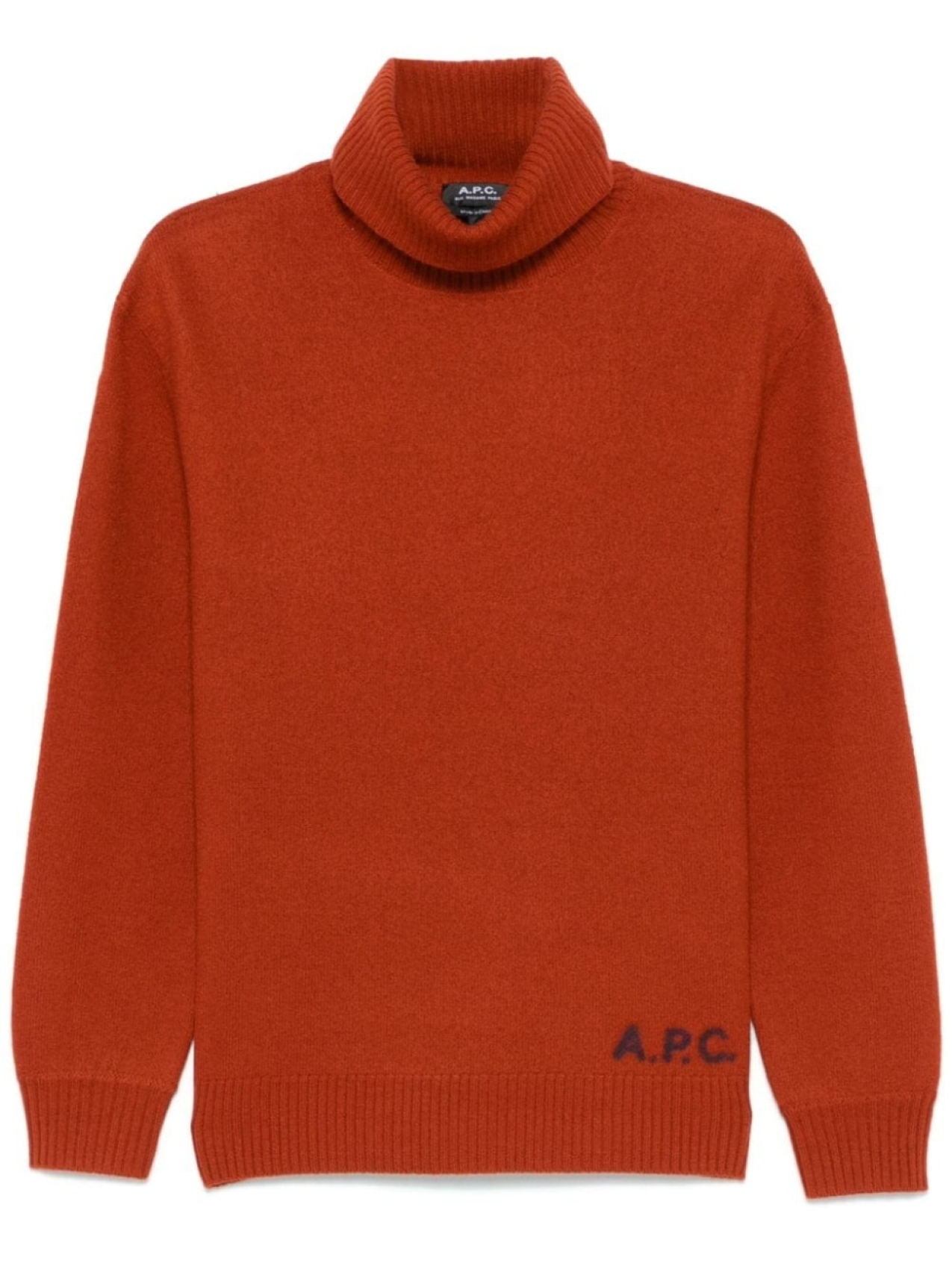 

A.P.C. свитер Walter, оранжевый