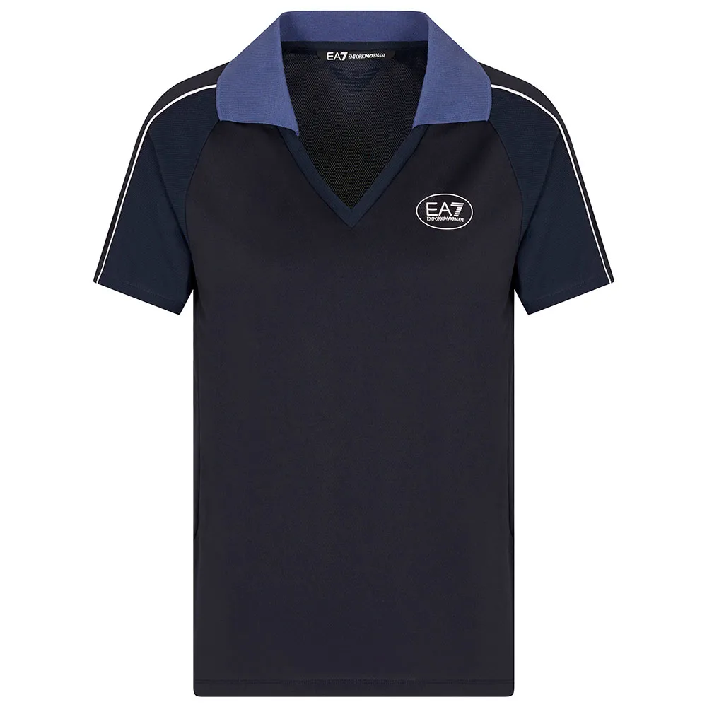 

Поло с коротким рукавом EA7 EMPORIO ARMANI Golf Pro, синий