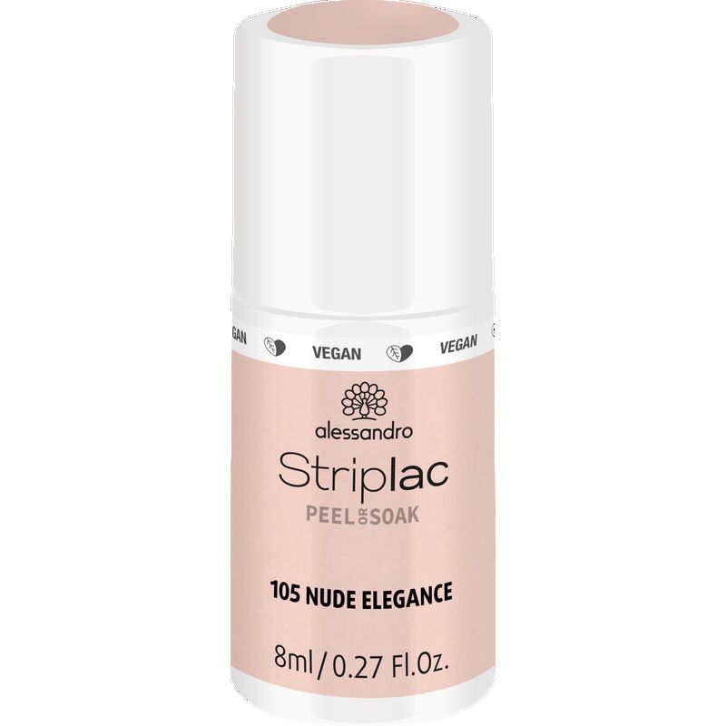 

STRIPLAC PEEL OR SOAK NUDE ELEGANCE – VEGAN Alessandro, 8 ml