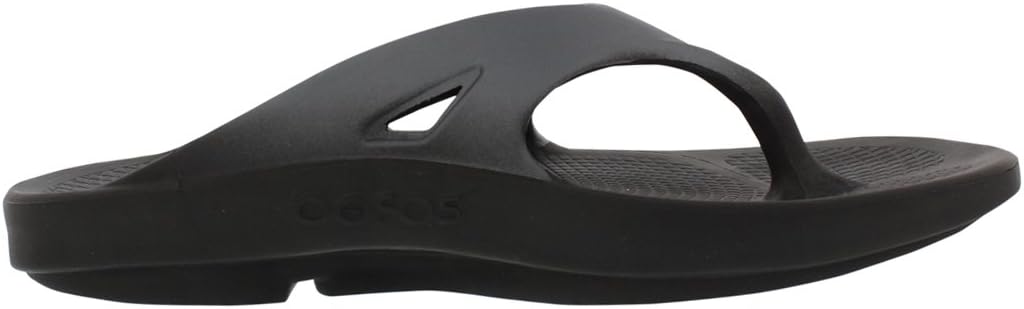 OOFOS - Унисекс OOriginal Sport - Спортивные сандалии с ремешком для восстановления после тренировки, черный — фото 3