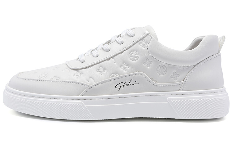 

Кроссовки Satchi Skateboarding Shoes Men Low-top White, белый