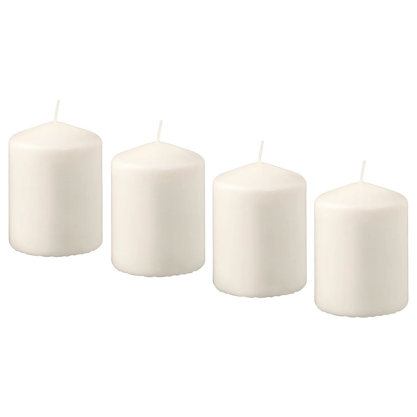 

Свеча формовая, без запаха, бежевый, 8 см, HEMSJÖ IKEA