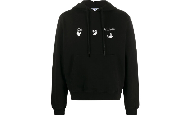 

Толстовка мужская Off-White с принтом, черный