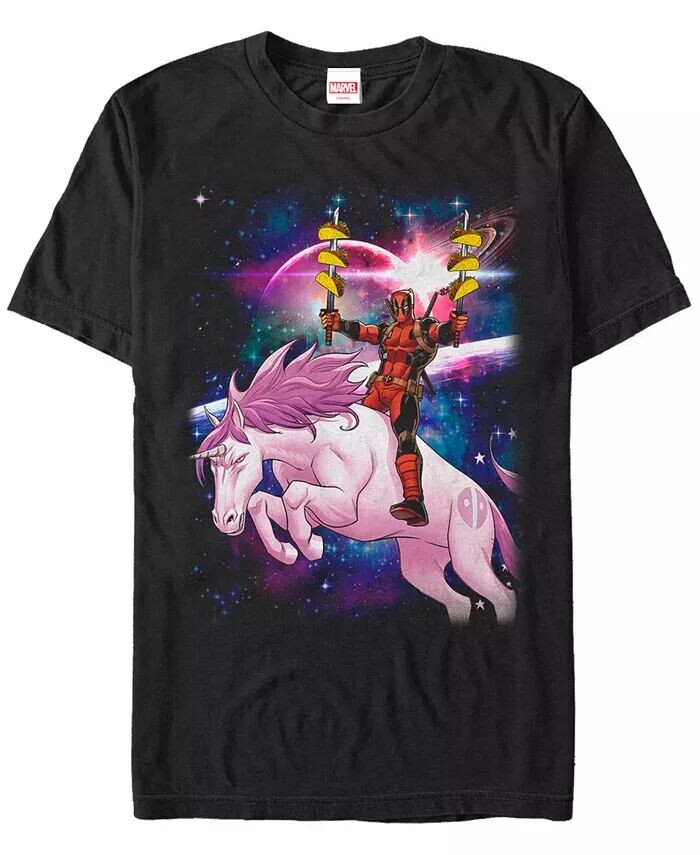 

Мужская футболка с коротким рукавом Taco Unicorn Fifth Sun, черный