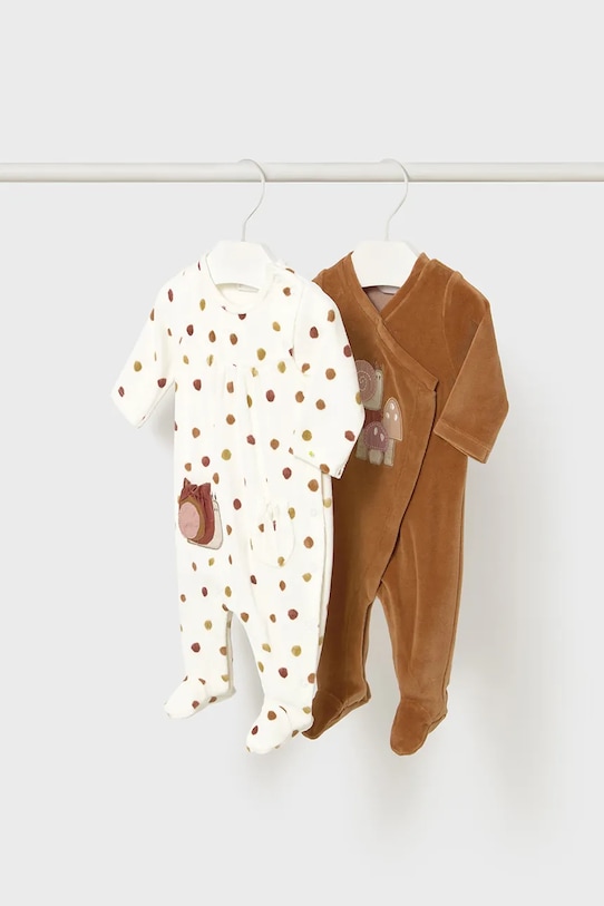 

Детские пижамы 2 шт Mayoral Newborn, коричневый