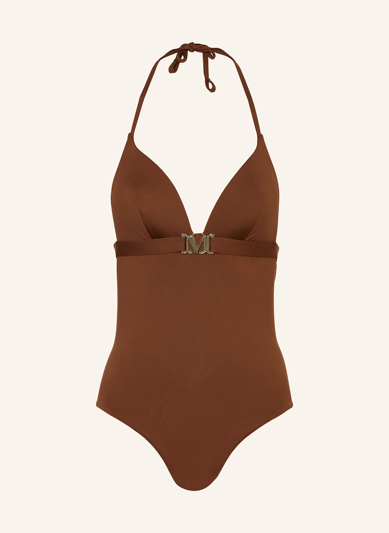 

Купальник Сесилия Max Mara Beachwear, коричневый