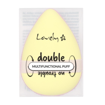 

Многофункциональная спонж-пуховка для макияжа Double No Trouble Lovely