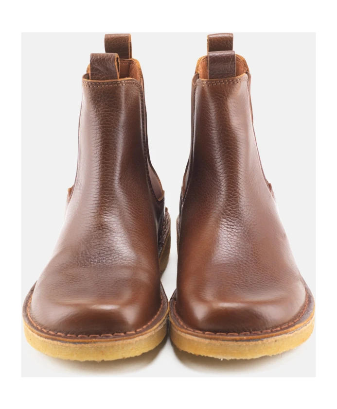 Кожаные ботинки челси ручной работы табак Nature Footwear, коричневый — фото 4