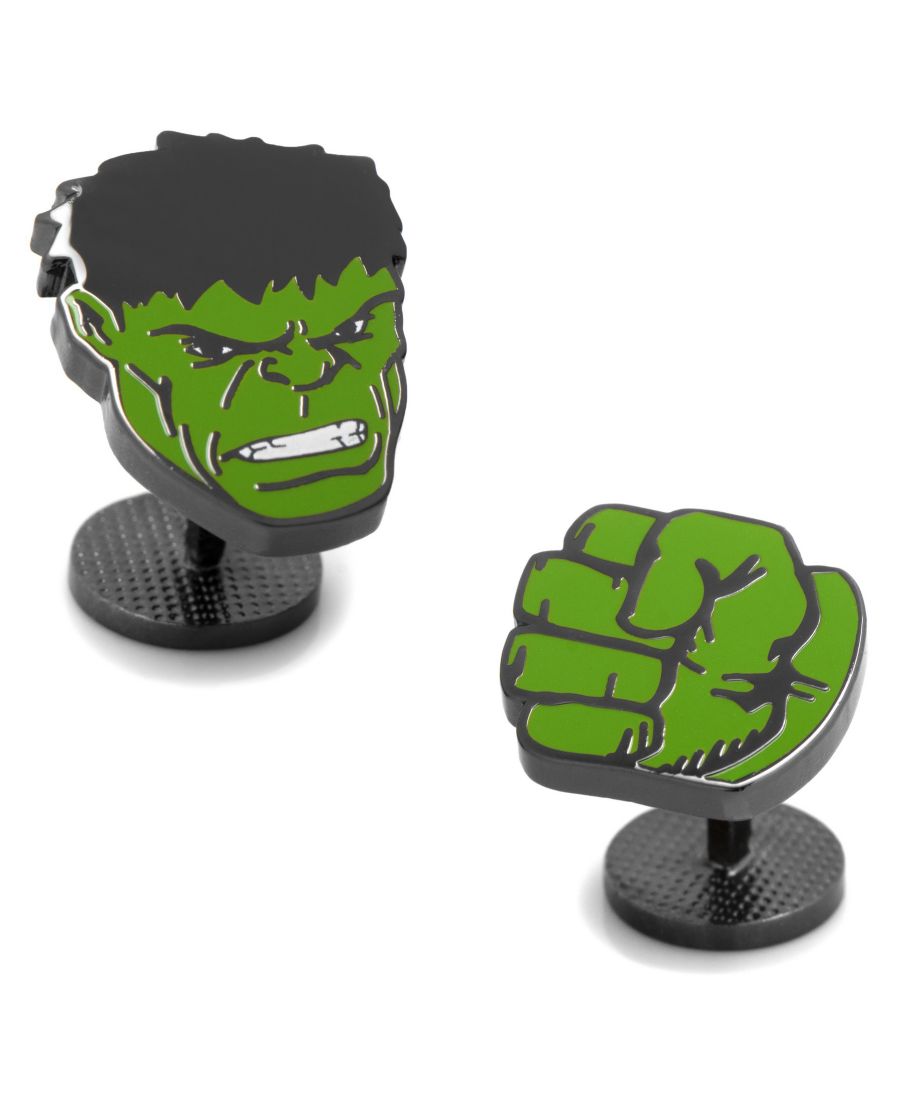

Запонки с изображением Халка из комиксов Cufflinks Inc, Green