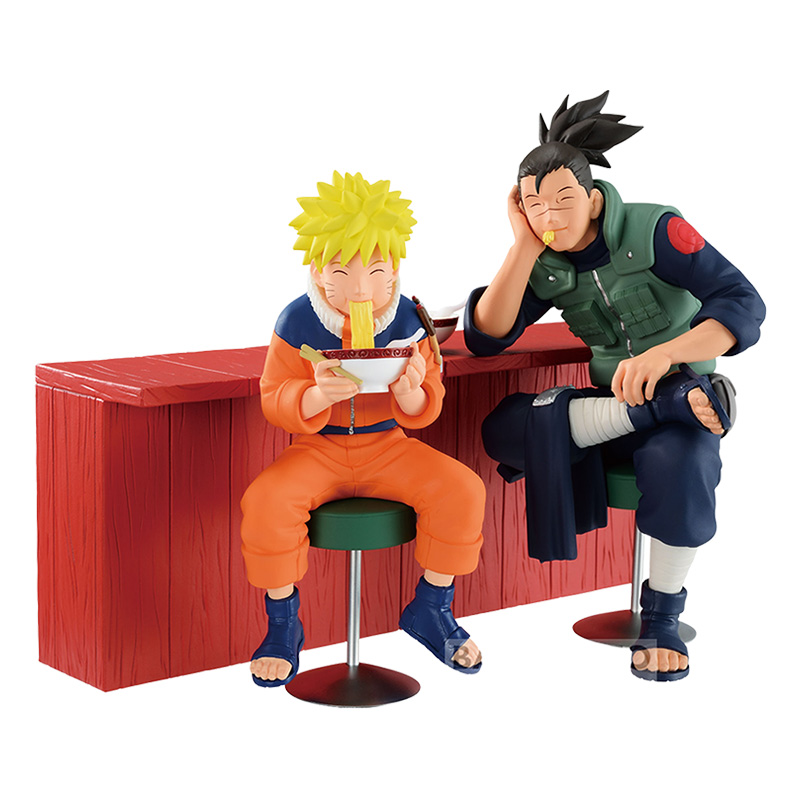 

Bandai Glass Factory, Naruto Uzumaki, наслаждающийся рамэном с подарками из коллекции Precious Moments BANPRESTO