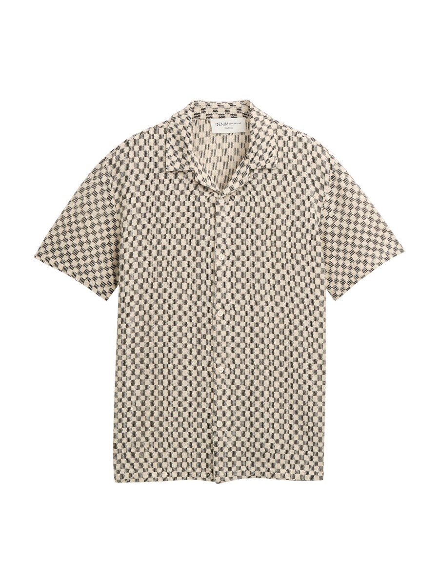 

Рубашка на пуговицах классического кроя TOM TAILOR DENIM, бежевый