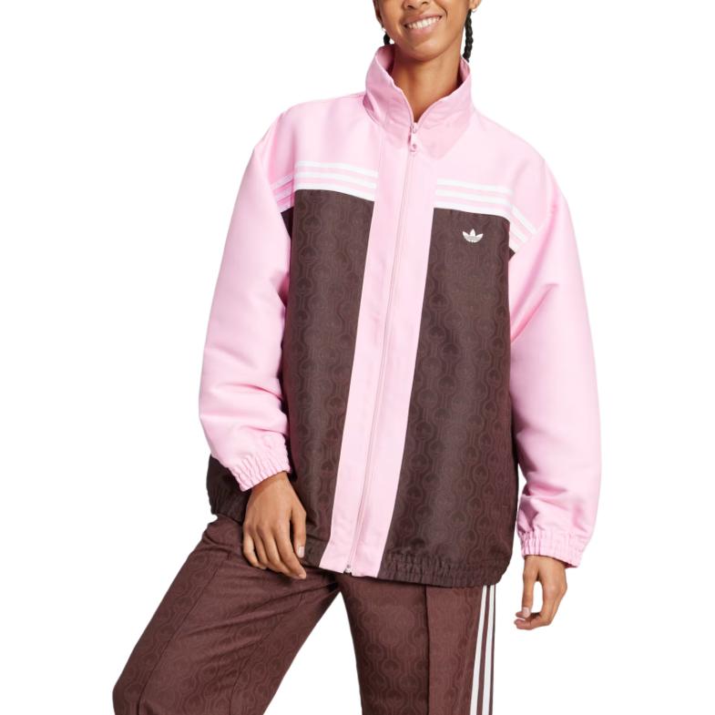 Куртки и пальто 70-х годов Женские Розовые Adidas Originals — фото 4