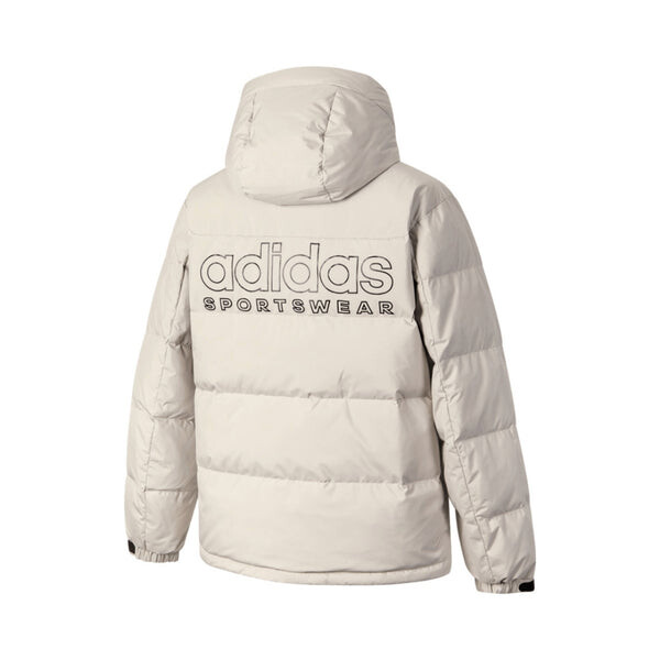 

Куртка пуховые Куртка с капюшоном Adidas, бежевый