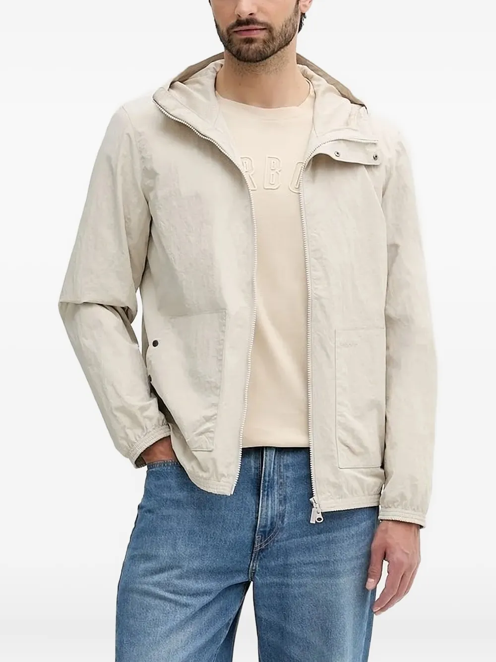 

Куртка с капюшоном Barbour, нейтральный