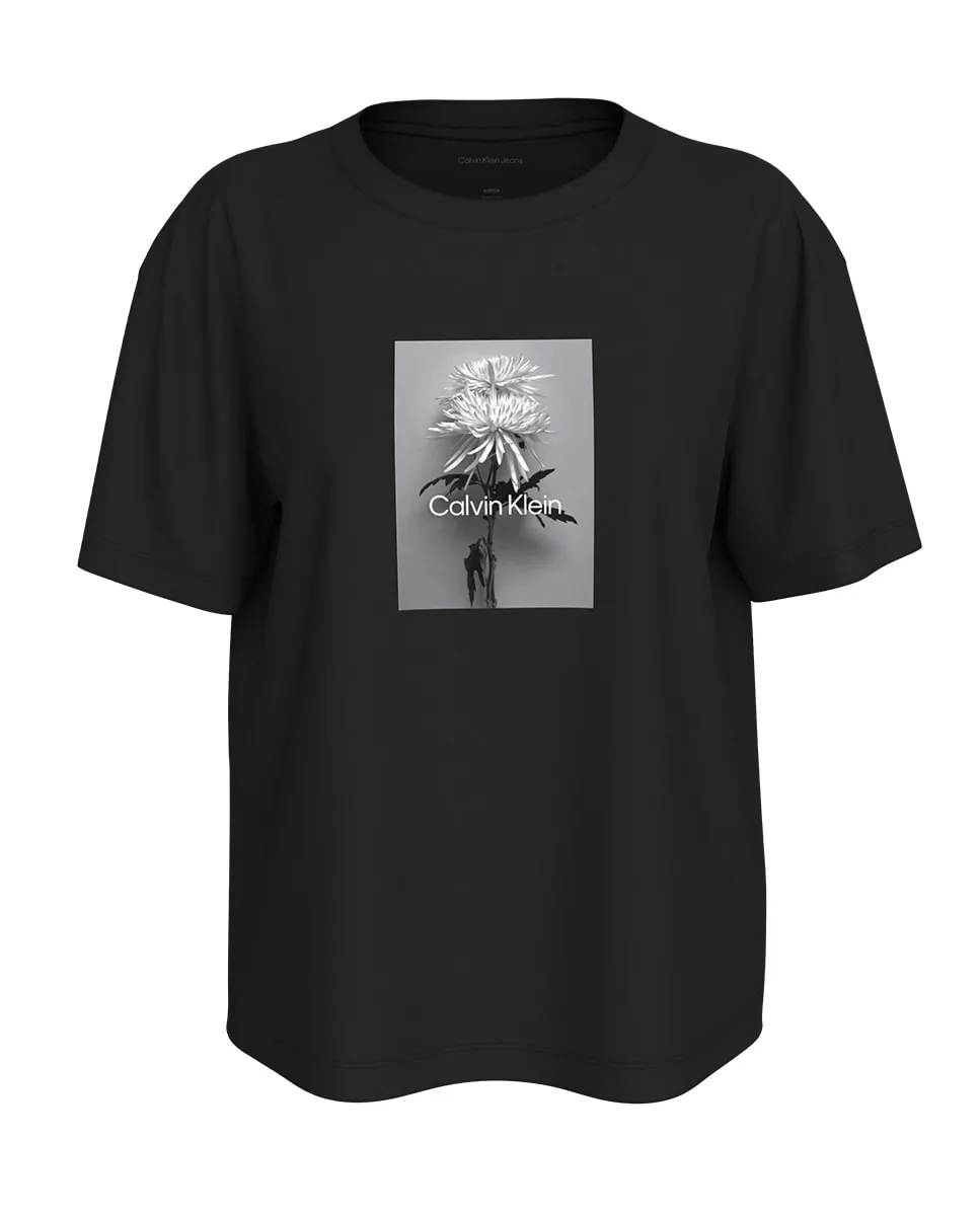 

Женская футболка с коротким рукавом Calvin Klein, черный