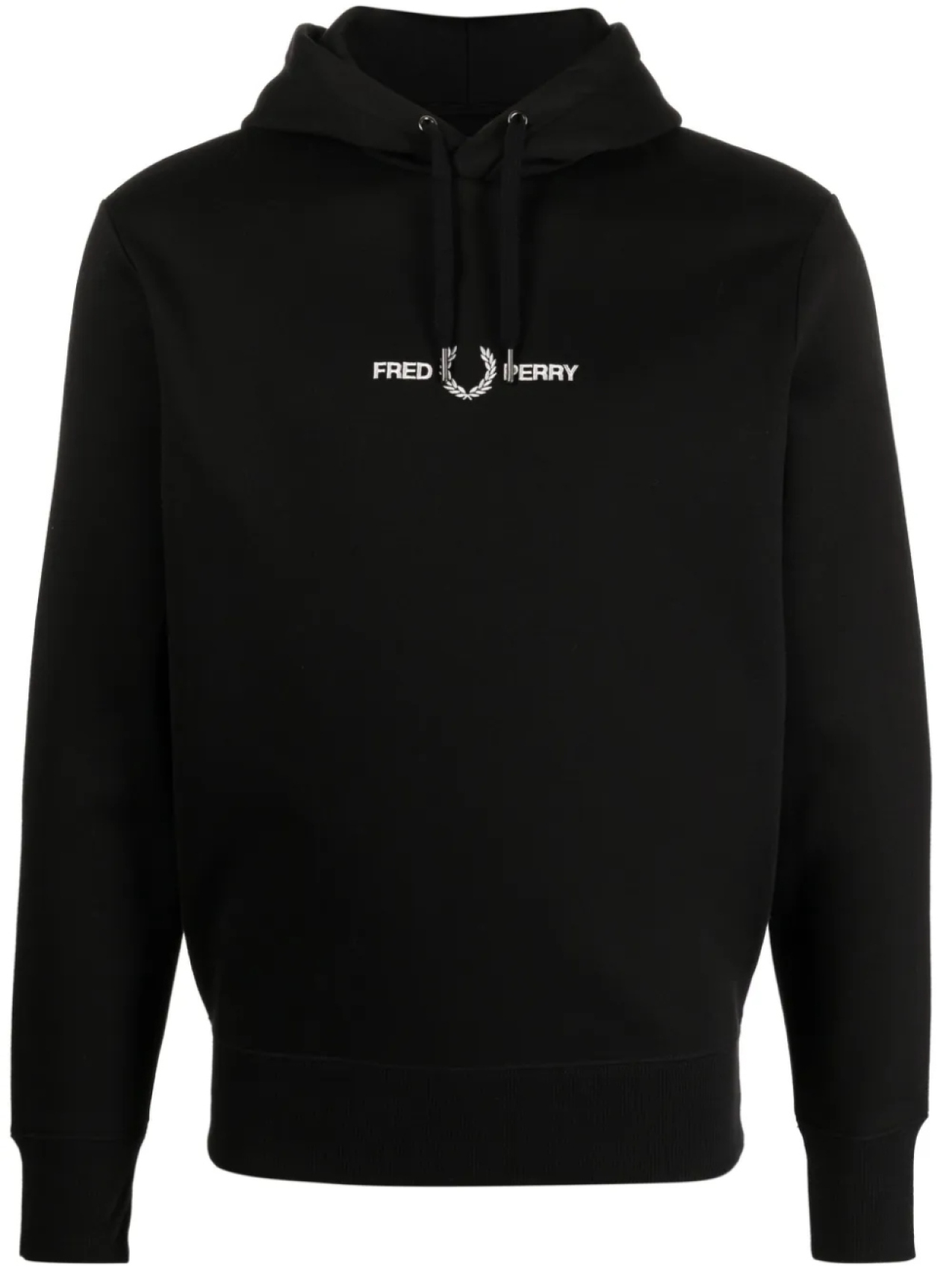 

Худи с логотипом Fred Perry, черный
