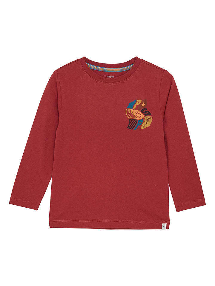 

Noppies Футболка с длинными рукавами красного цвета