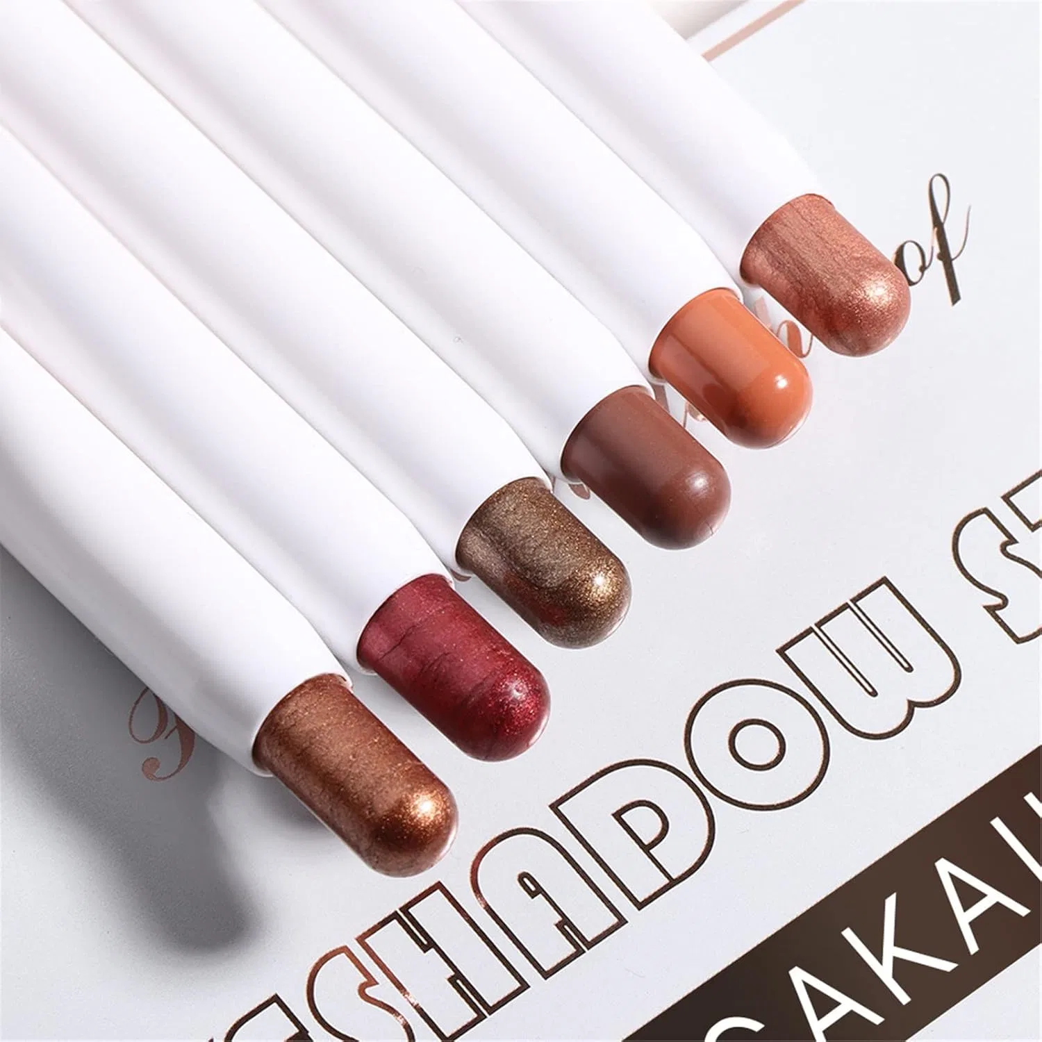 Кремовые тени для век Shimmer's Cream Eyeshadow Stick, бренд Generic, 1 шт — фото 4