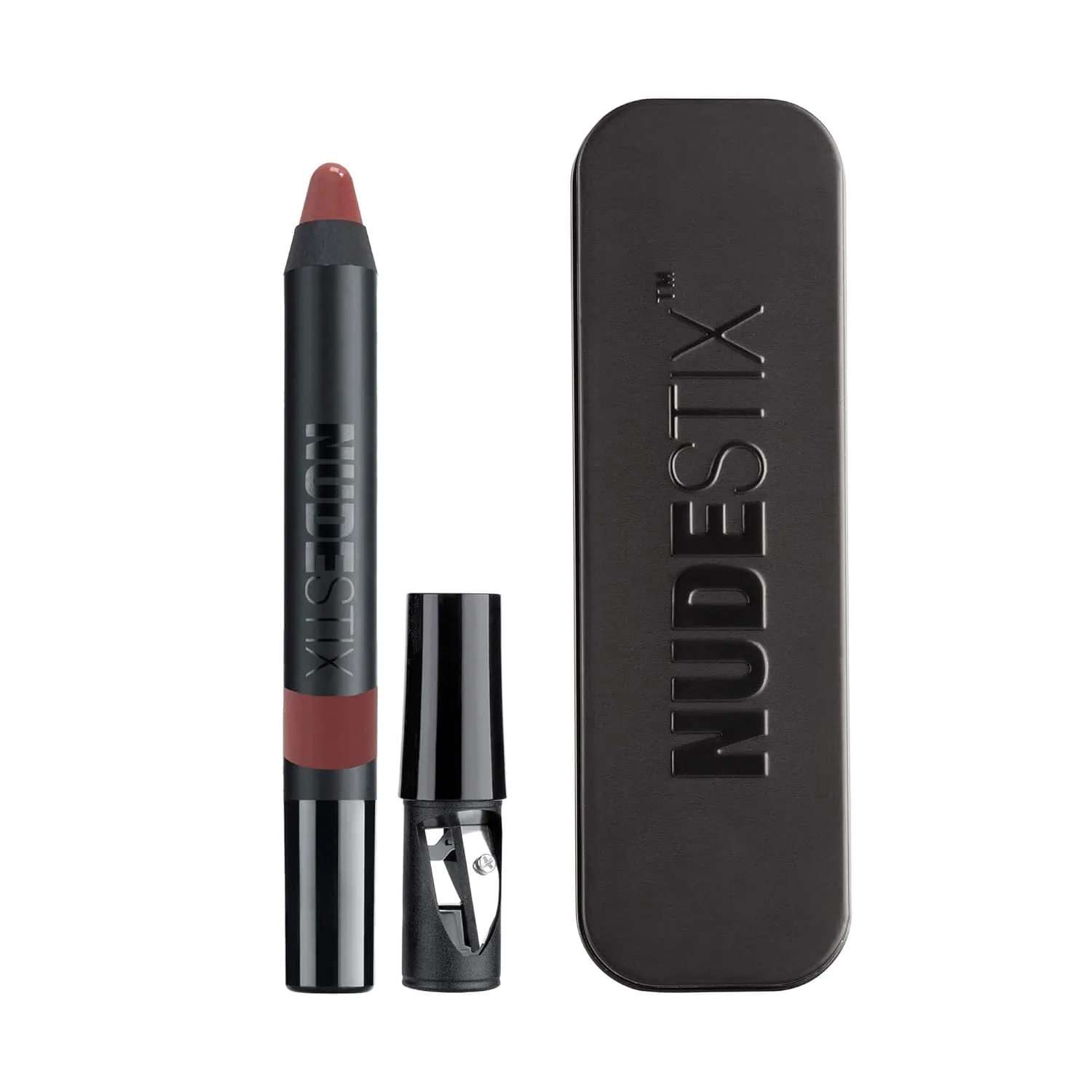 Nudestix Gel Color Lip + Cheek Balm - бальзам для губ и гелевые румяна-стик 2-в-1 с глянцевым блеском | Увлажняющая формула без консервантов, подходит для всех оттенков кожи, pulse