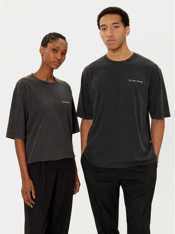 

Футболка свободного кроя Unisex 7441378 Filling Pieces, черный