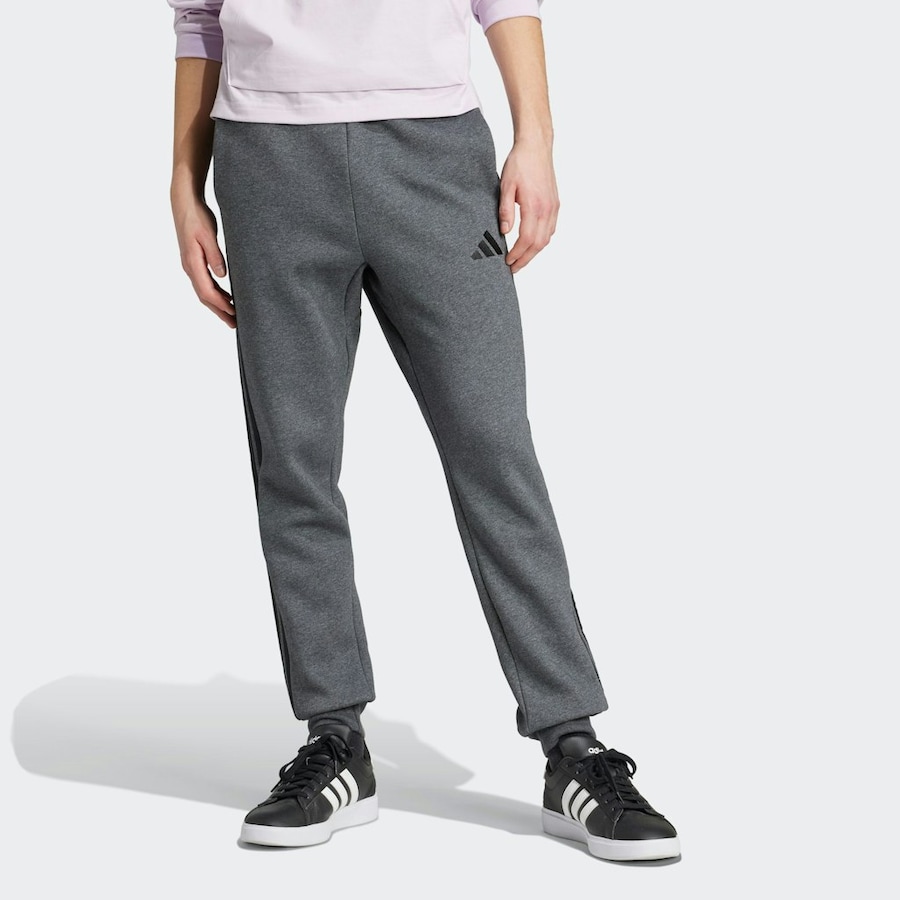 Зауженные спортивные брюки ADIDAS SPORTSWEAR Essentials, темно-серый — фото 2