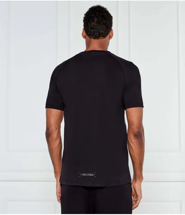 Футболка в стиле «городской технологии» Regular fit Boss Green, черный — фото 3