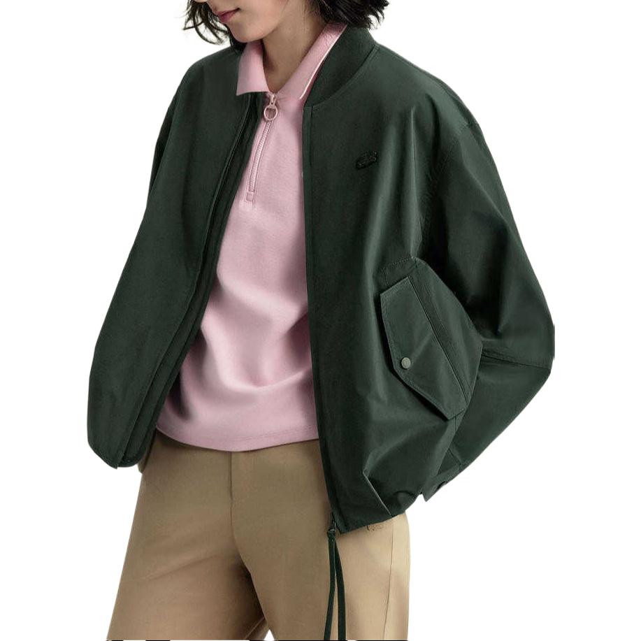 Куртка LACOSTE HCF/Stone Black Green, каменно-черного зеленого цвета — фото 4