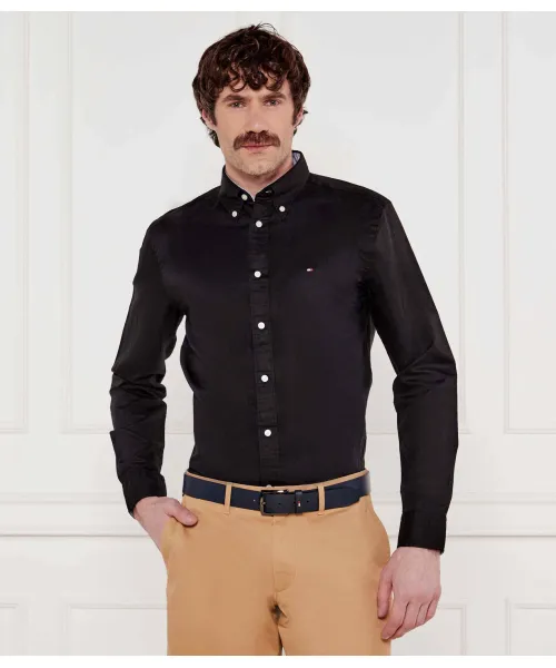 

Рубашка Regular fit Tommy Hilfiger, черный