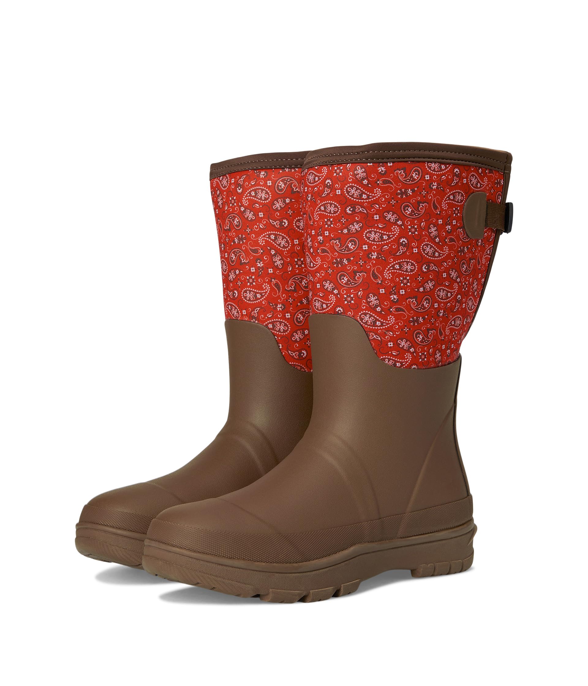 Ботинки Western Chief Neoprene Wide Calf Tall Cold Weather Boot, Bandana Brown
