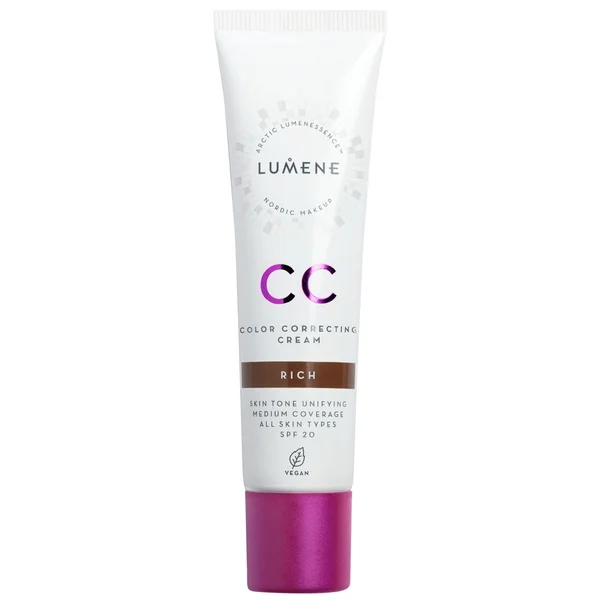 

Cc крем-корректор цвета spf 20 Lumene, 30 мл., цвет rich