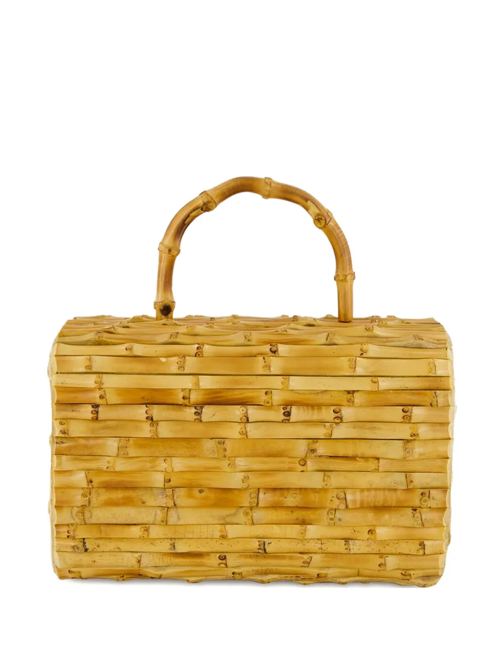 

Сумка-тоут Monica из бамбука Glorinha Paranaguá, нейтральный