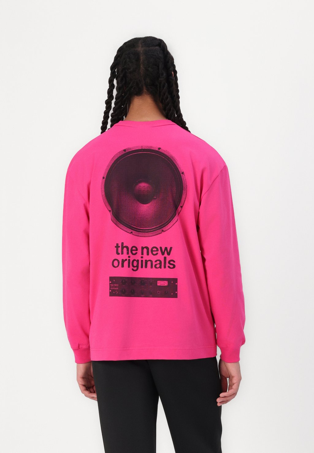 

Футболка с длинным рукавом SPEAKER LONG SLEEVE The New Originals, черничный