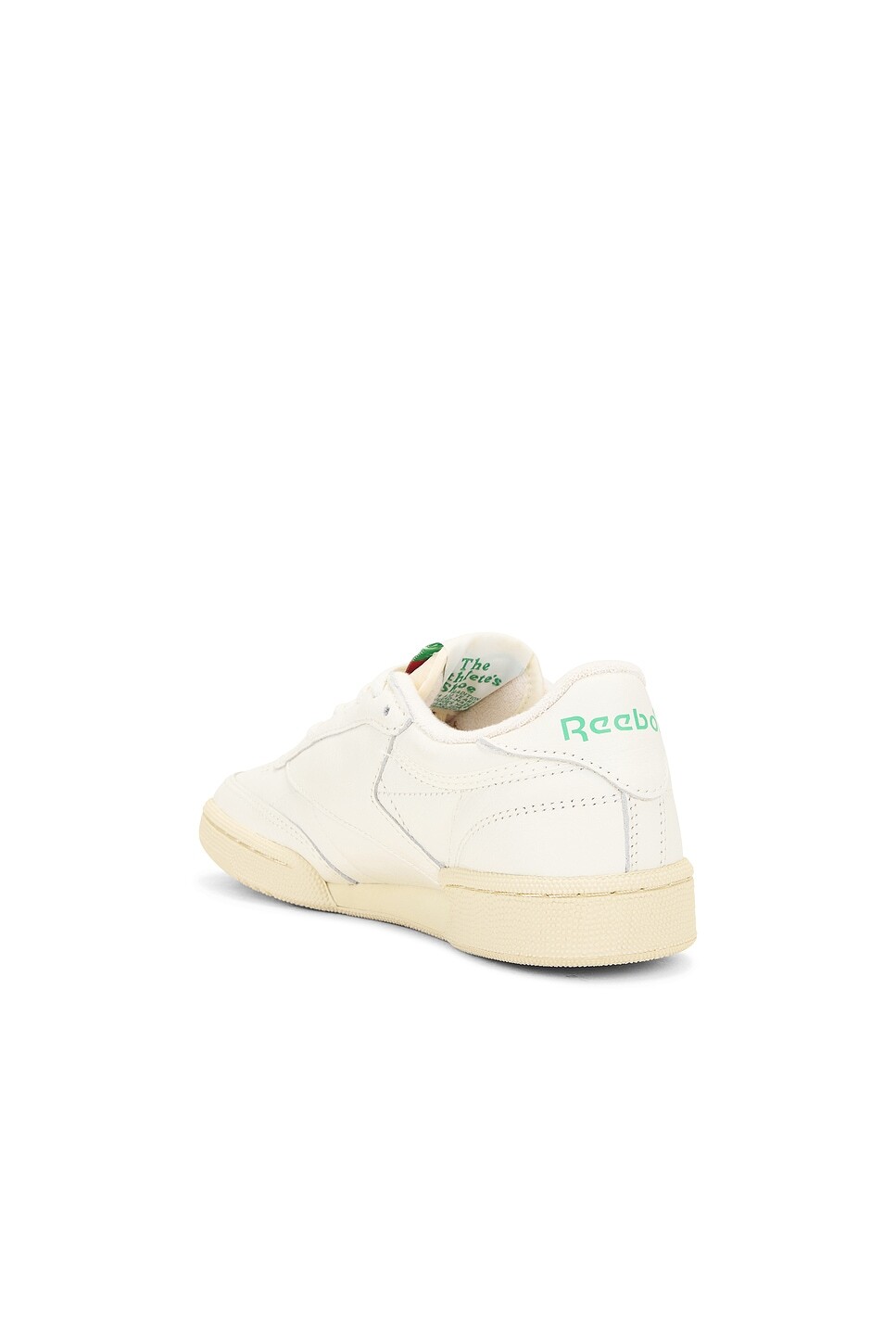 Кроссовки Club C 85 Vintage Top Reebok, цвет Chalk & Paper White — фото 3