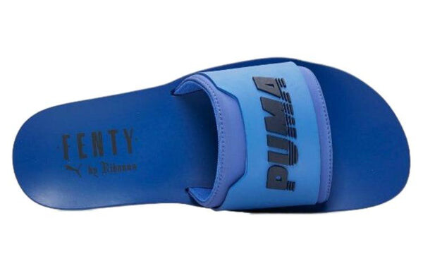 Тапочки fenty x surf slide 'evening blue' Puma, синий — фото 4