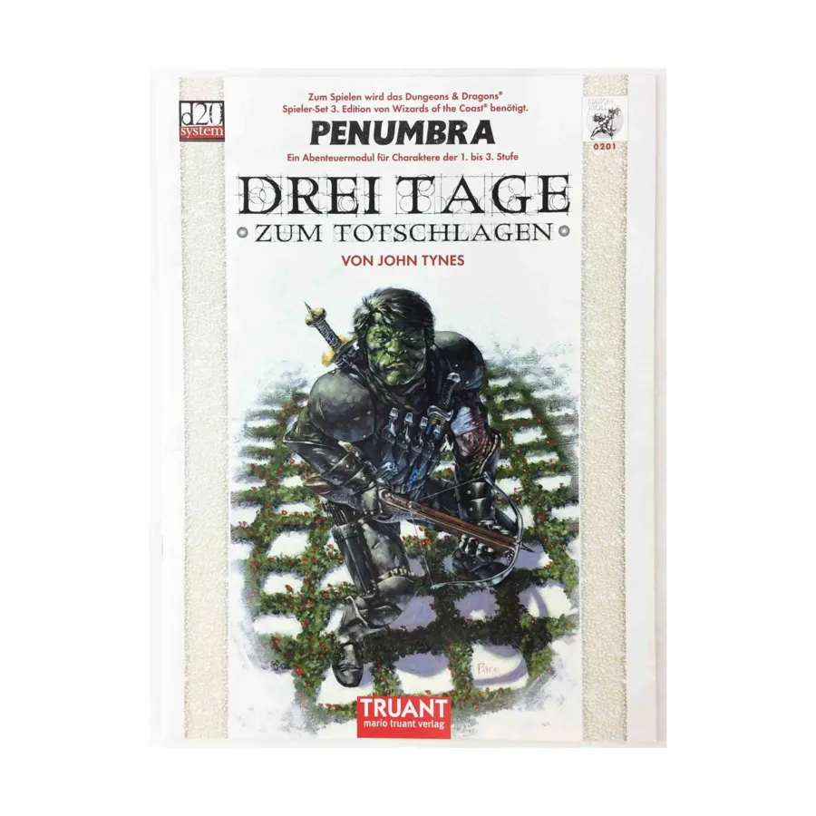 

Модуль Drei Tage zum Totschlagen (Three Days to Kill, German Edition), Role Playing Games (Truant Spiele)