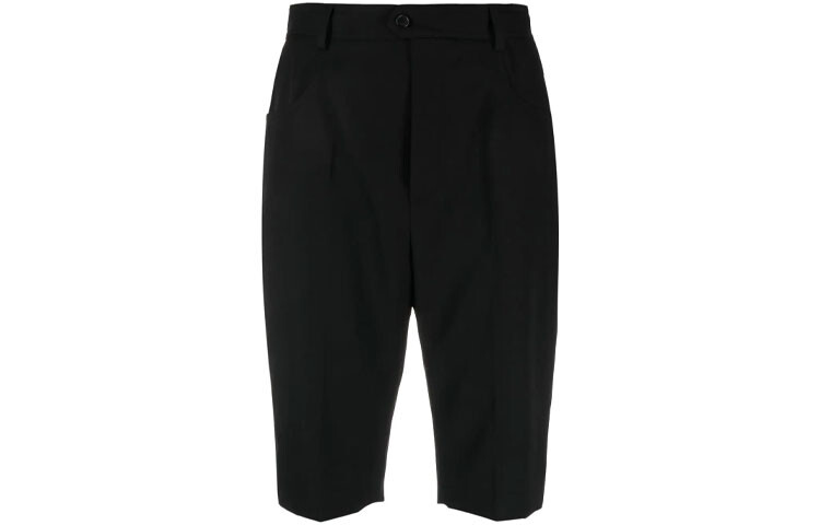 

Шорты женские Saint Laurent High-waisted Knee-length, черный