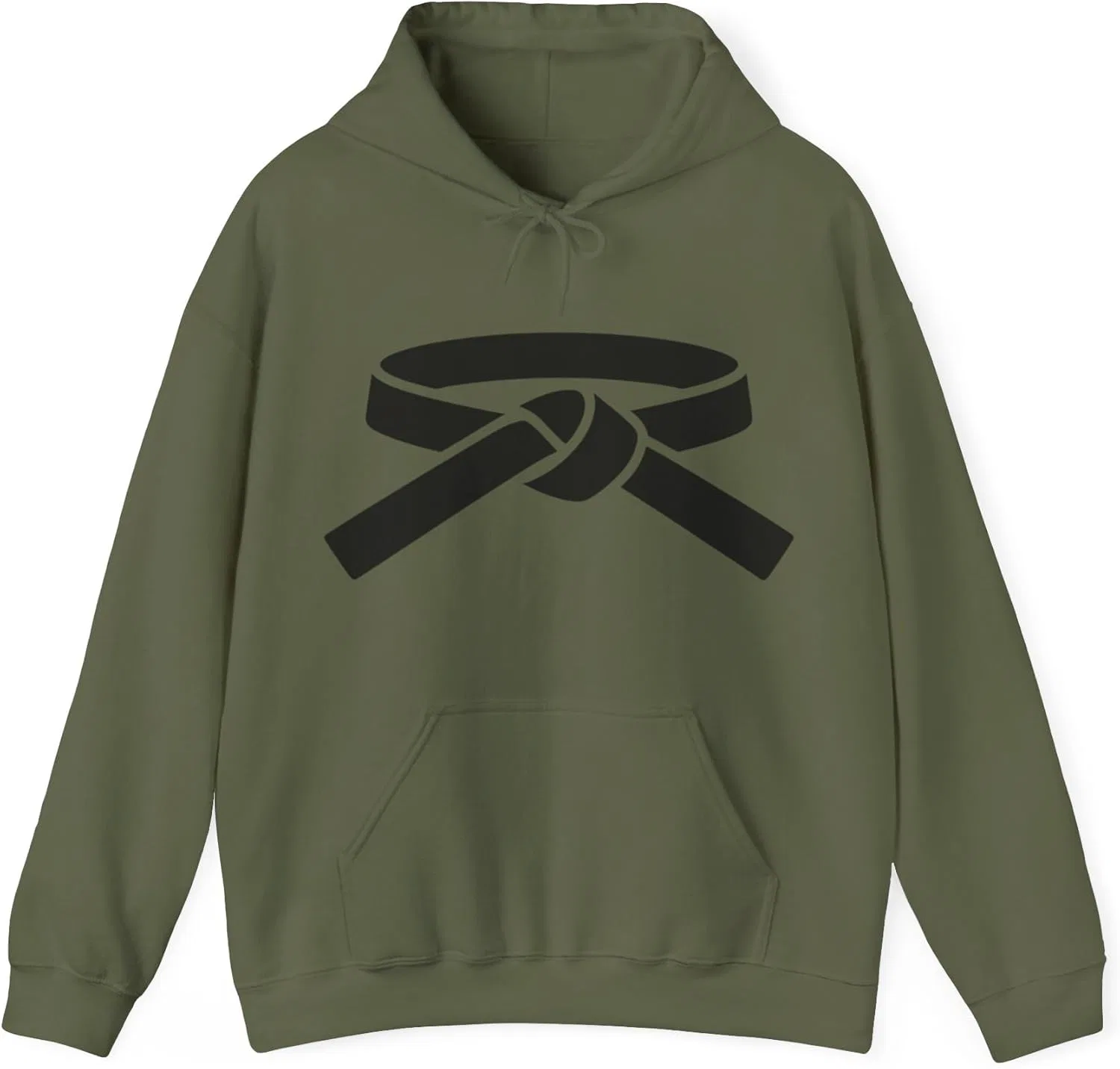 Худи с капюшоном Heavy Blend, Gildan, Military Green