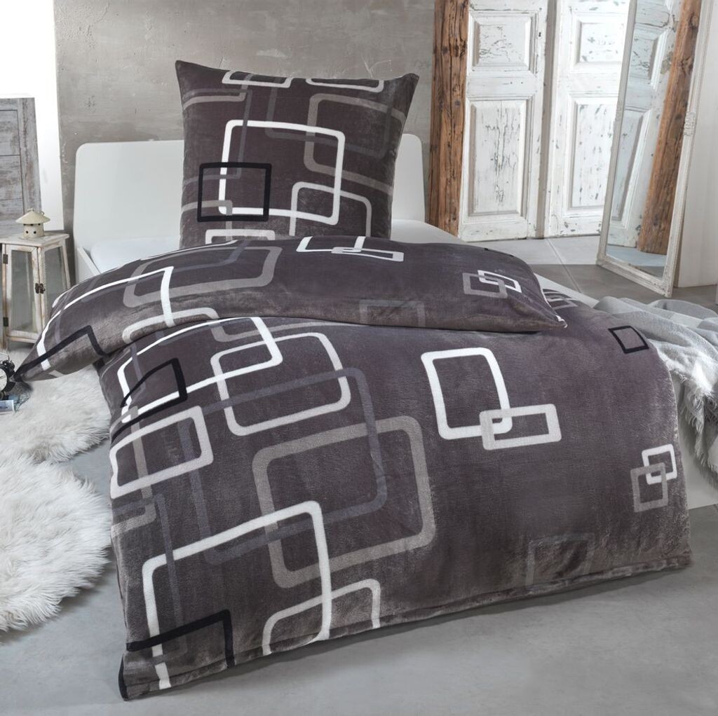 

Уютное зимнее плюшевое постельное белье Malika Cashmere Touch с наволочкой 80x80 Теплее, чем BIBER или фланель, Размер: 135x200 + 80x80, Дизайн - Мотив: Дизайн 3