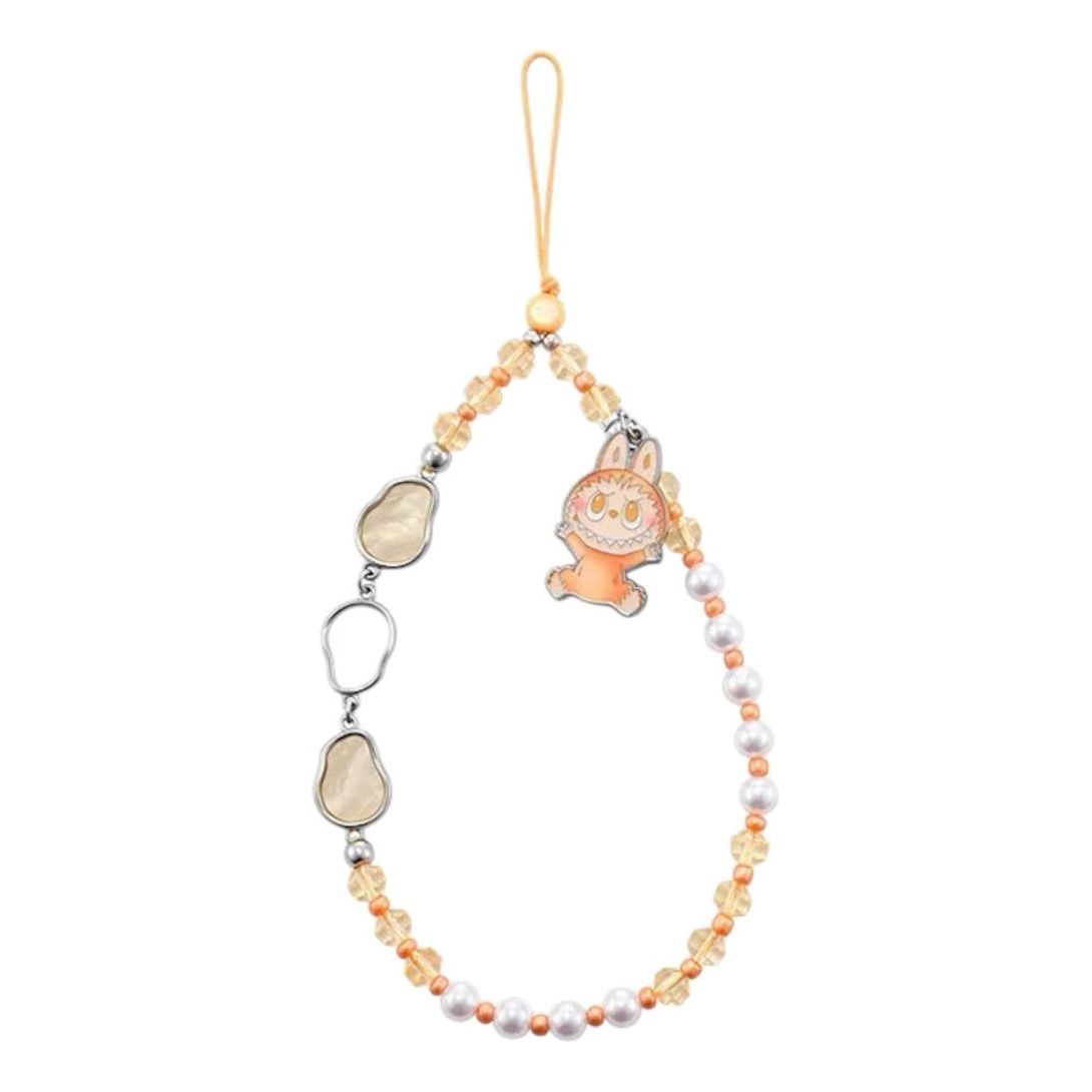 

Лабубу Pop Mart The Monsters Labubu Big into Energy Phone Charm 'Happiness'