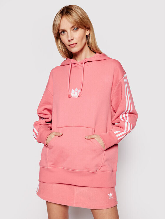 

Толстовка обычного кроя Adidas, розовый