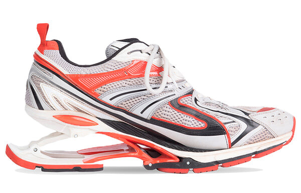 Кроссовки x-pander sports shoes grey/orange Balenciaga, серый — фото 2